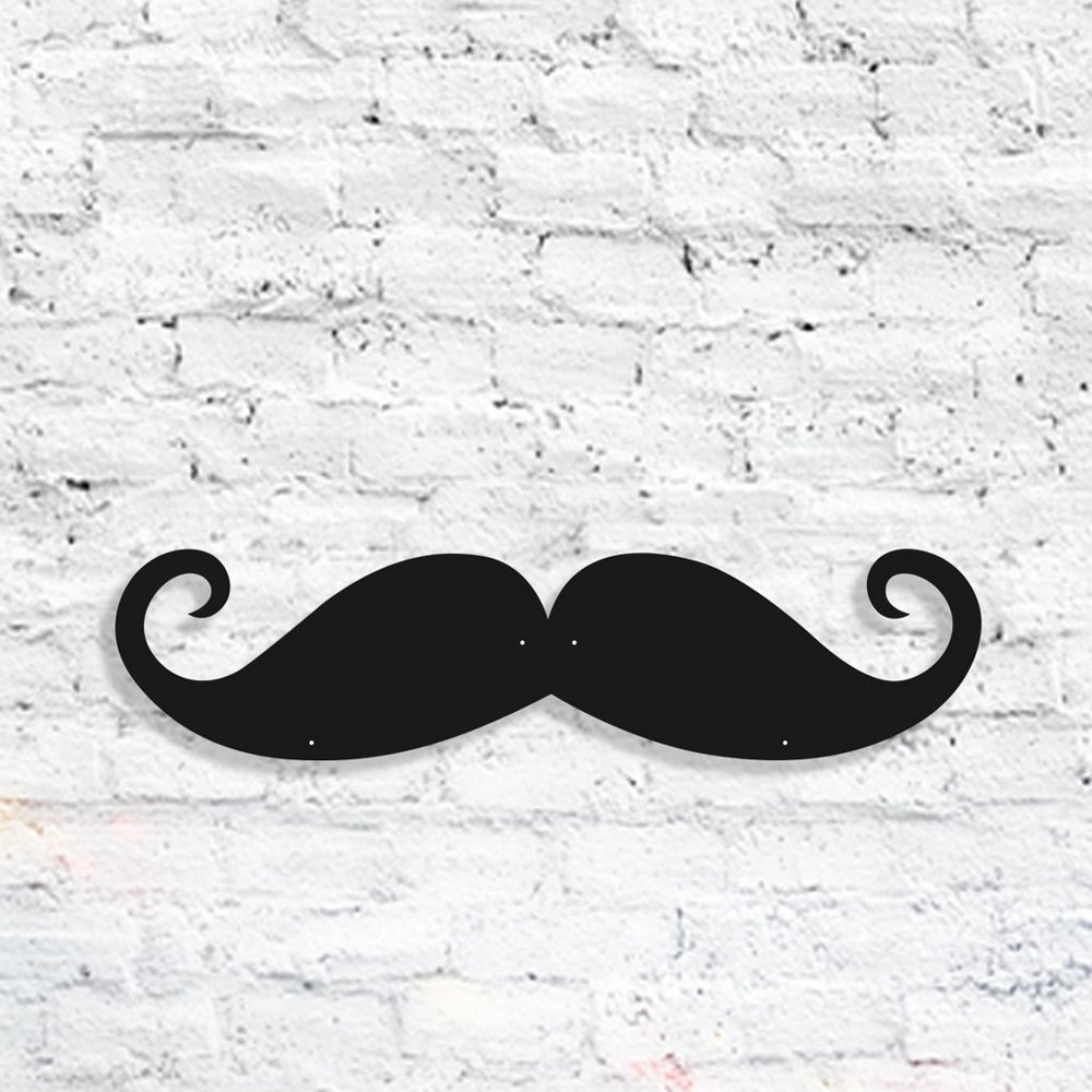 Metal Wall Decor - Mustache